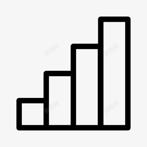 图形条形图统计数据图标svg_新图网 https://ixintu.com 图形 条形图 统计数据
