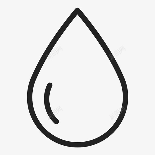 滴蜜水图标svg_新图网 https://ixintu.com 水 水滴 滴 蜜