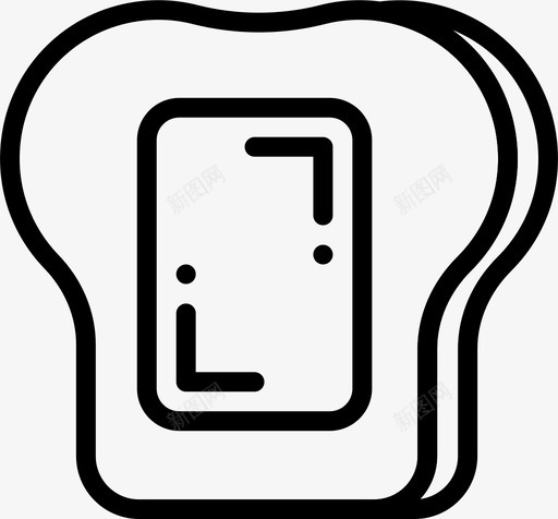 面包上的蜂蜜养蜂场养蜂业图标svg_新图网 https://ixintu.com 养蜂业 养蜂场 小蜜蜂 蜜蜂 面包上的蜂蜜