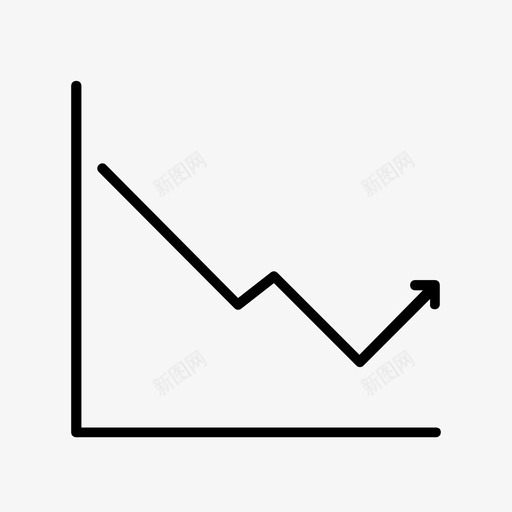 折线图数学销售报告图标svg_新图网 https://ixintu.com 折线图 数学 统计报告 销售报告