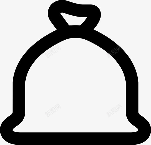 垃圾袋生态自然图标svg_新图网 https://ixintu.com smashicons生态md大纲 垃圾袋 生态 自然