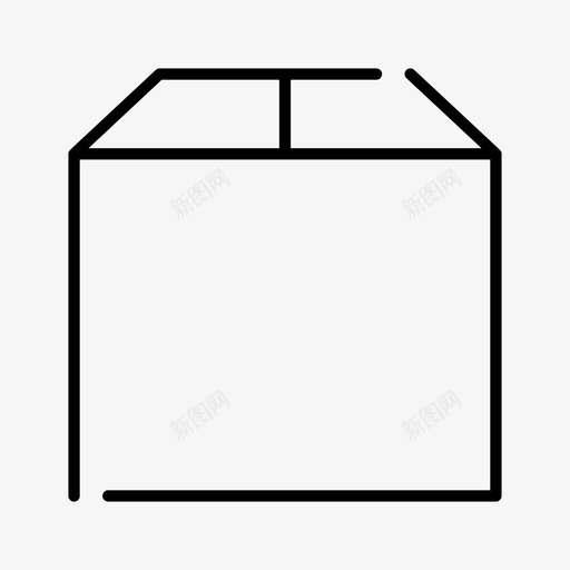 包装包装箱包装交货图标svg_新图网 https://ixintu.com 产品包装 包装 包装交货 包装箱 电子商务间隙灯 运输