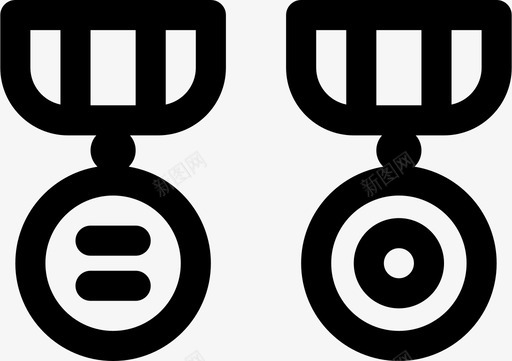 军事奖章军队奖励图标svg_新图网 https://ixintu.com 冒险和游戏 军事奖章 军队 士兵 奖励 英雄