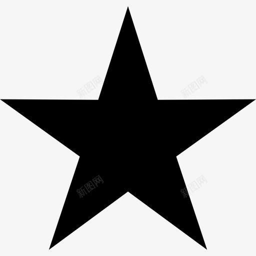 星星图标svg_新图网 https://ixintu.com 星星