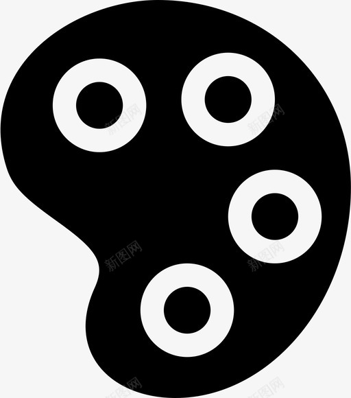 绘画调色板艺术艺术家图标svg_新图网 https://ixintu.com 充满生活方式 绘画 绘画调色板 艺术 艺术家 设计