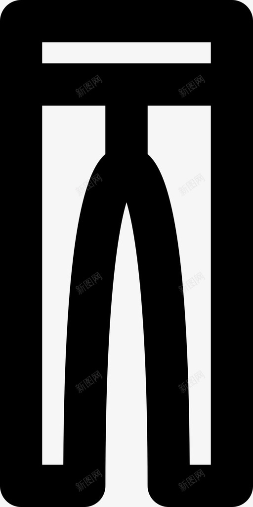 牛仔裤衣服时尚图标svg_新图网 https://ixintu.com 帅哥男装md大纲 时尚 牛仔裤 男装 衣服