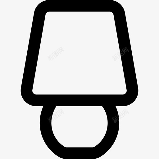 家俱外形工器具通用接口灯具图标svg_新图网 https://ixintu.com 家俱外形 工器具 通用接口灯具