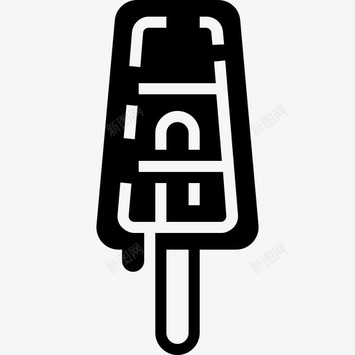 水果冰水果冰淇淋奶油图标svg_新图网 https://ixintu.com 冰棍 固体食物 奶油 水果冰 水果冰淇淋 甜点