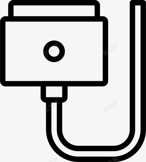 magsafe电缆连接器图标svg_新图网 https://ixintu.com magsafe smashicons连接器电缆外形图 电缆 连接器