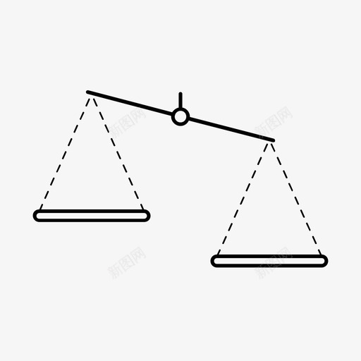 秤重量图标svg_新图网 https://ixintu.com 秤 重量
