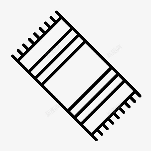 沙滩巾澳大利亚棕榈滩图标svg_新图网 https://ixintu.com 棕榈滩 沙滩巾 澳大利亚