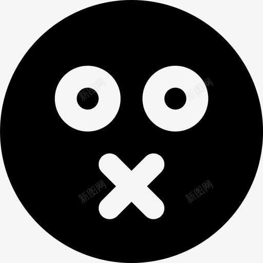 死亡表情符号脸图标svg_新图网 https://ixintu.com smashicons表情符号2mdsolid 死亡 脸 表情符号