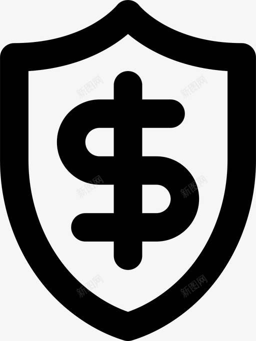 货币安全商业金融图标svg_新图网 https://ixintu.com smashicons营销md大纲 商业 营销 货币安全 金融