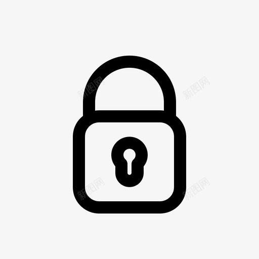 锁定激活锁定检查图标svg_新图网 https://ixintu.com 安全 激活 锁定 锁定安全图标设置 锁定检查