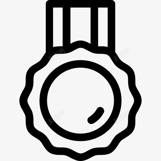 奖牌奖品冠军图标svg_新图网 https://ixintu.com 优胜者 冠军 奖品 奖杯和奖品 奖牌 锦标赛