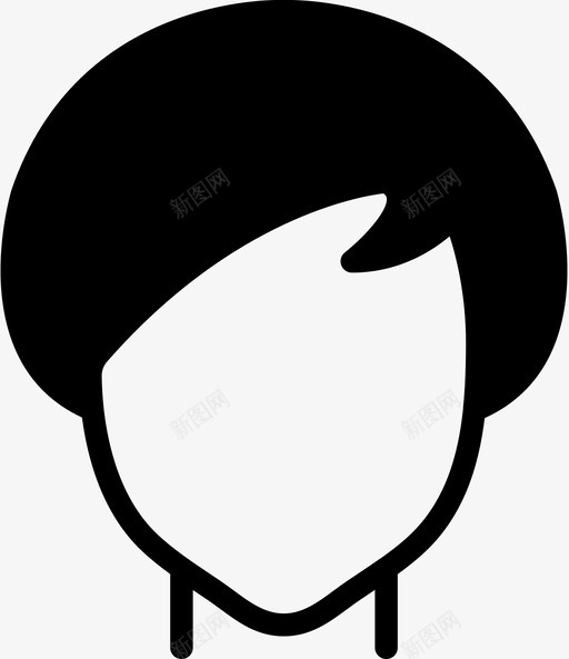 男士发型美女smashicons发型纯正图标svg_新图网 https://ixintu.com smashicons发型纯正 男士发型 美女