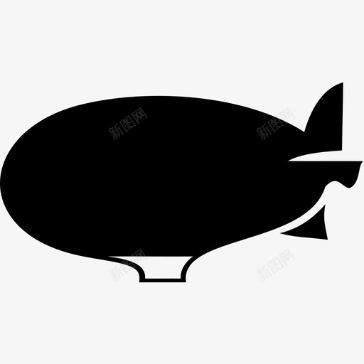 飞艇飞机航空图标svg_新图网 https://ixintu.com 旅行 航空 运输 飞机 飞艇