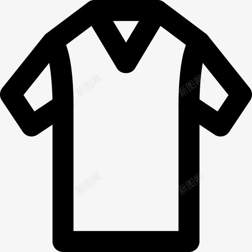 T恤服装时尚图标svg_新图网 https://ixintu.com T恤 时尚 时尚男士 时尚男士服装md轮廓 服装 男士