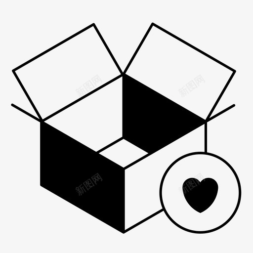 移动盒子添加到列表送货图标svg_新图网 https://ixintu.com 最喜欢的订单 添加到列表 爱储存 爱购物 盒子 移动盒子 送货