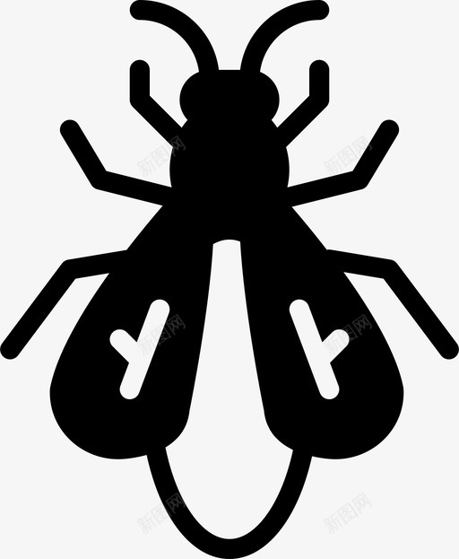 蜜蜂虫子昆虫图标svg_新图网 https://ixintu.com 昆虫 粉碎图标虫子昆虫固体 自然 虫子 蜜蜂