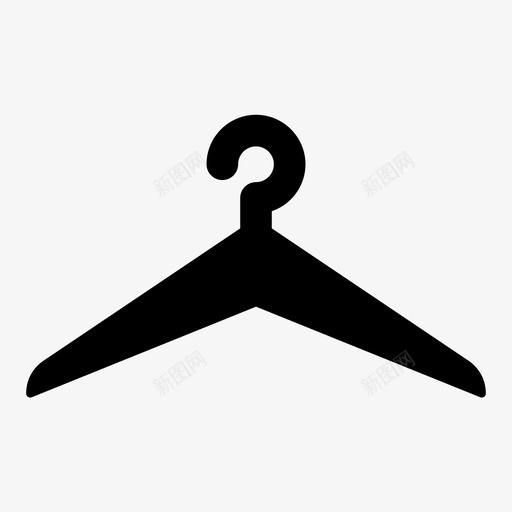 衣架衣柜衣服图标svg_新图网 https://ixintu.com 衣服 衣架 衣柜
