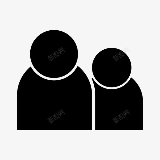 人员通信组图标svg_新图网 https://ixintu.com 人员 用户 组 通信