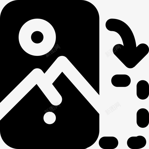 旋转横向通信功能图标svg_新图网 https://ixintu.com smashicons移动功能md固体 功能 旋转横向 移动 通信
