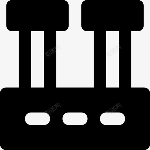 工厂工业生产图标svg_新图网 https://ixintu.com 工业 工厂 生产 粉碎工业md固体
