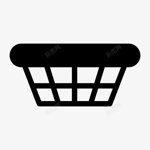 洗衣篮洗衣房图标svg_新图网 https://ixintu.com 洗衣房 洗衣篮