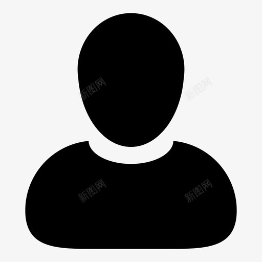 用户头像人图标svg_新图网 https://ixintu.com 人 人矢量图标 头像 用户 经理 配置文件