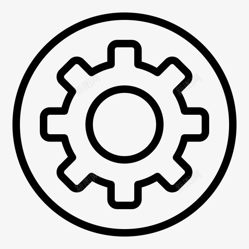 设置按钮应用程序装备图标svg_新图网 https://ixintu.com 应用程序 界面 移动游戏界面 装备 设置按钮 选项