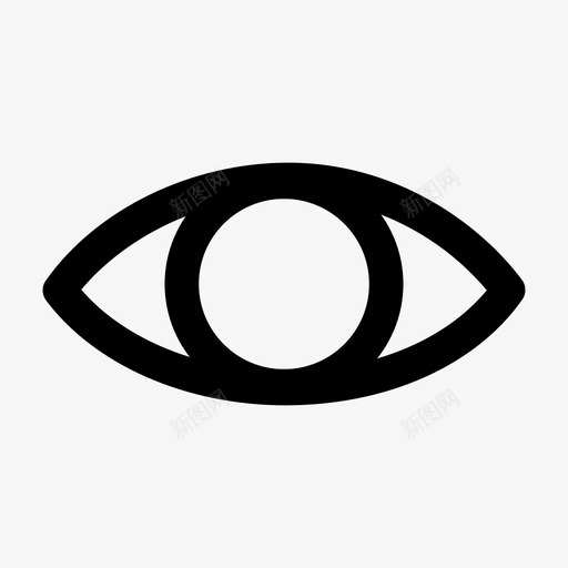 查看观看基本ui图标svg_新图网 https://ixintu.com 基本ui图标 查看 观看
