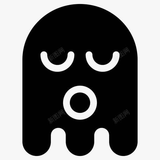 鬼表情图疑惑表情符号图标svg_新图网 https://ixintu.com 哇 疑惑 表情符号 鬼表情图 鬼表情图2