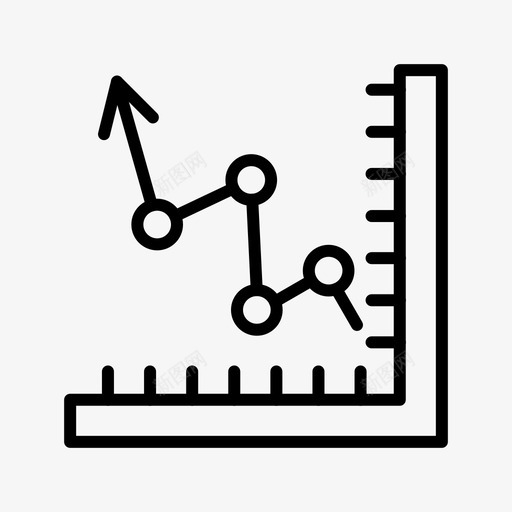 折线图分析业务图图标svg_新图网 https://ixintu.com 业务图 分析 折线图 数据 统计