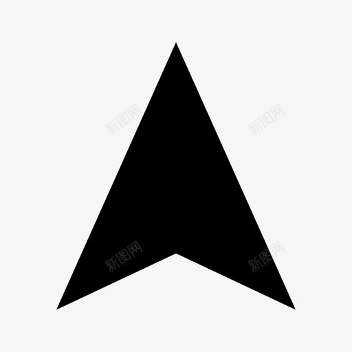 导航器箭头方向图标svg_新图网 https://ixintu.com 导航 导航器 方向 用户界面 箭头