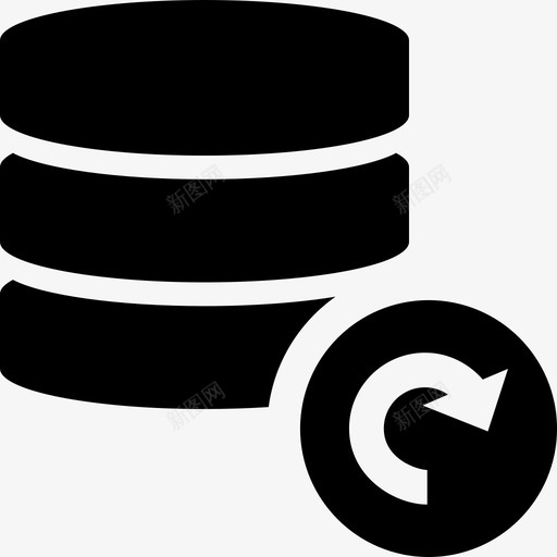 更新数据库刷新重新加载图标svg_新图网 https://ixintu.com web元素 刷新 存储 更新数据库 重新加载