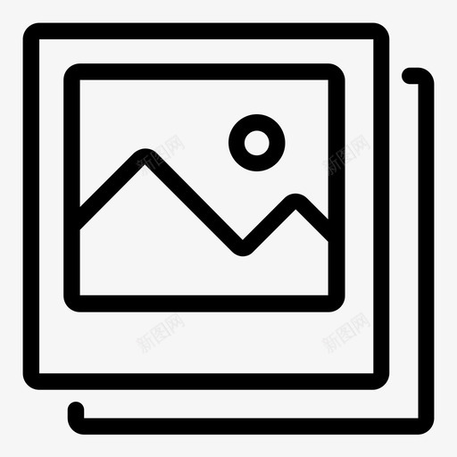 图像线条图标svg_新图网 https://ixintu.com 图像 图片 线条图标