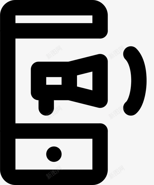 移动营销商务金融图标svg_新图网 https://ixintu.com smashicons营销md大纲 商务 移动营销 金融