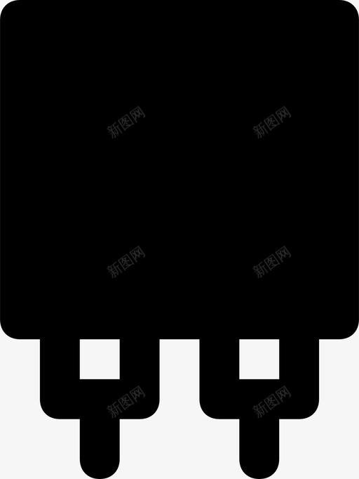 充电器插座电缆连接器图标svg_新图网 https://ixintu.com smashicons连接器电缆mdsolid 充电器插座 电缆 连接器