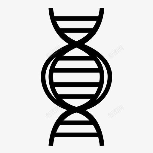 dna双螺旋生命图标svg_新图网 https://ixintu.com dna dna医学 医学 双螺旋 生命