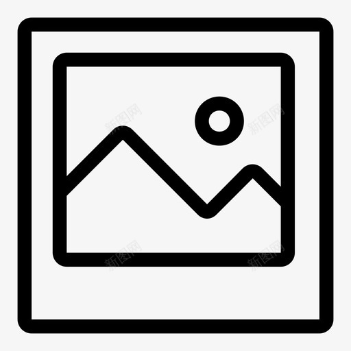 图像线条图标svg_新图网 https://ixintu.com 图像 图片 线条图标