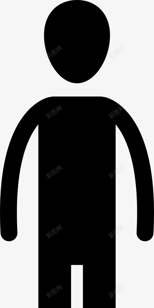 瘦男人厌食症人图标svg_新图网 https://ixintu.com 人 厌食症 瘦男人 瘦瘦男人 站立 虚弱