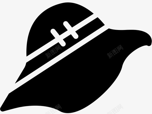 女帽配饰时尚图标svg_新图网 https://ixintu.com smashicons女式配饰纯色 女帽 时尚 配饰
