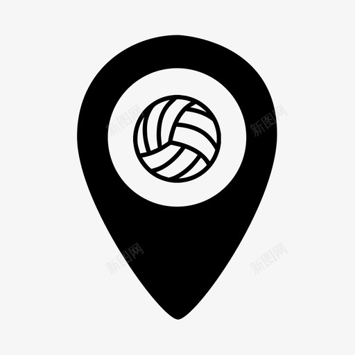 排球场位置标记运动位置标记运动地图销图标svg_新图网 https://ixintu.com 位置标记i 排球场位置标记 运动位置标记 运动地图销