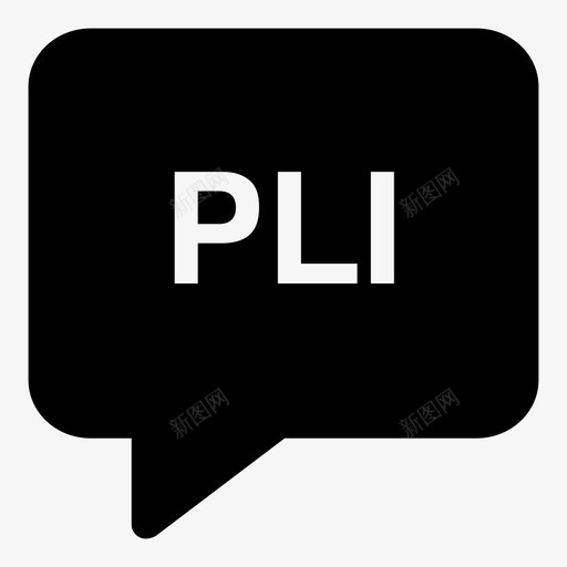 巴利语泡泡语言图标svg_新图网 https://ixintu.com pli 口语 巴利语 泡泡 语言 语言代码3个字母实心