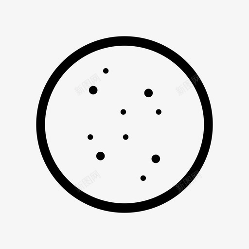 披萨底面团面粉图标svg_新图网 https://ixintu.com 小麦 披萨底 面团 面粉