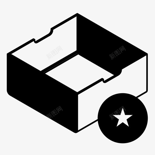 玩具盒送货最爱图标svg_新图网 https://ixintu.com 价格 包括订单 存储 最爱 玩具盒 盒子 送货