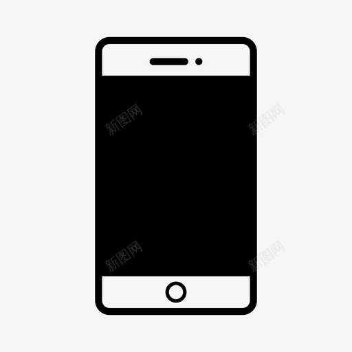 智能手机手机千禧一代图标svg_新图网 https://ixintu.com 千禧一代 手机 智能手机