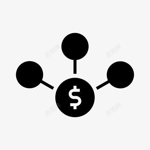 投资回报转换货币化图标svg_新图网 https://ixintu.com 投资回报 投资回报率 搜索引擎优化元素二 收入 货币化 转换