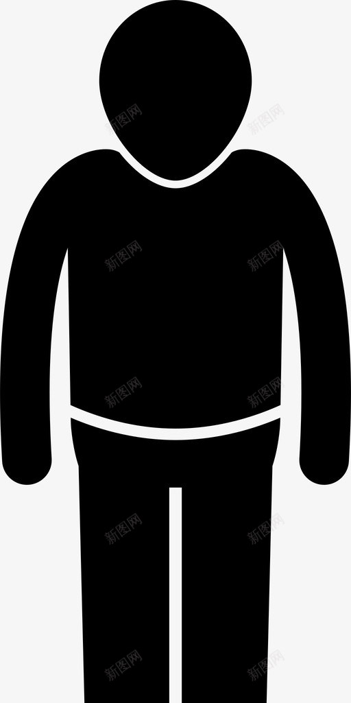 老年人退休人的年龄图标svg_新图网 https://ixintu.com 人的年龄 老年人 退休